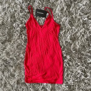 Little red dress from PrettyLittleThings
